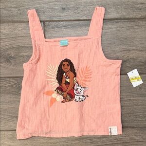 New Disney Moana tank Sz L 10/12